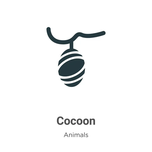 Ikon Vektor Cococoon Pada Latar Belakang Putih Simbol Ikon Vektor - Stok Vektor