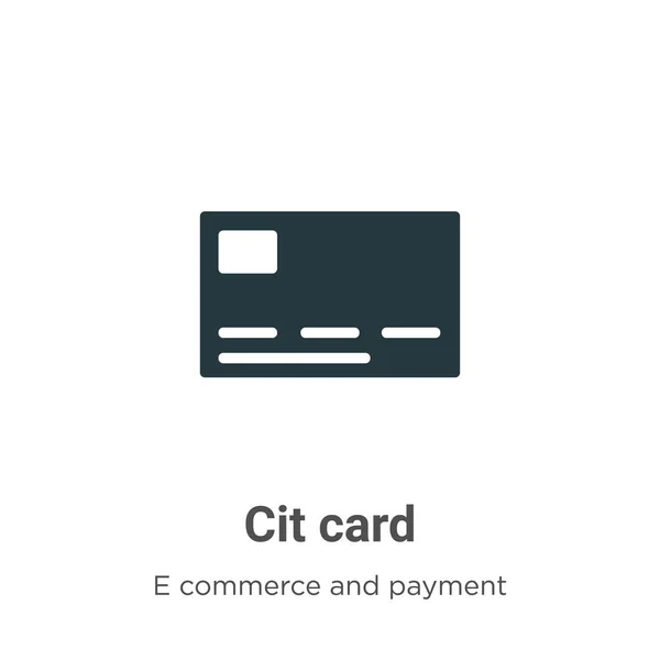 Kreditkartenvektorsymbol Auf Weißem Hintergrund Flat Vector Kreditkarte Symbol Symbol Zeichen — Stockvektor