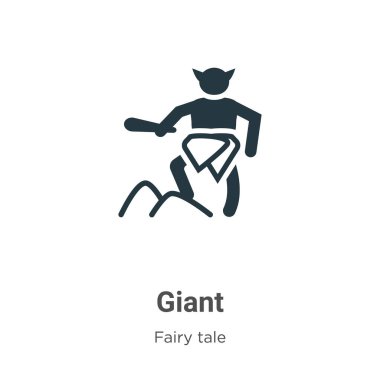 Beyaz arkaplanda dev vektör simgesi. Mobil konsept ve web uygulamaları tasarımı için modern peri masalı koleksiyonundan düz vektör dev simgesi işareti.