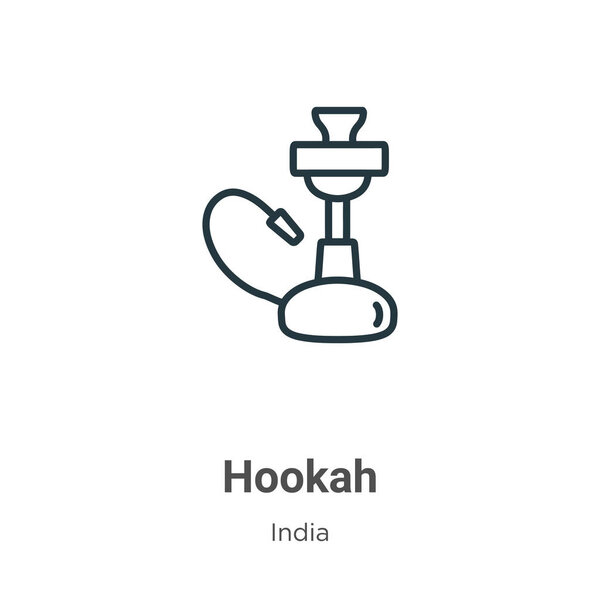 Hookah Icon Trendy Flat Vector Hookah Icon On White Background From India Collection Vector Illustration Can Be Use For Web And Mobile Eps10 Larastock