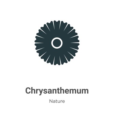 Beyaz arkaplanda kasımpatı vektör simgesi. Mobil konsept ve web uygulamaları tasarımı için modern doğa koleksiyonundan düz vektör kasımpatı simgesi işareti.