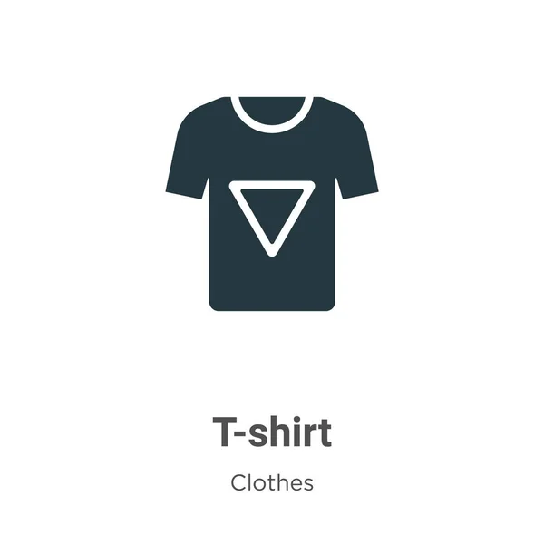Icône Vectorielle Shirt Sur Fond Blanc Symbole Icône Shirt Vectoriel — Image vectorielle