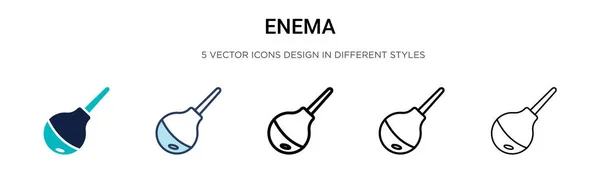 Reema Icon Filled Thin Line Outline Stroke Style Векторная Иллюстрация — стоковый вектор