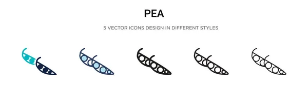 Rea Icon Filled Thin Line Outline Stroke Style Векторная Иллюстрация — стоковый вектор