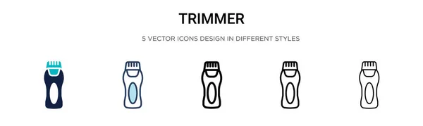 Remmer Icon Filled Thin Line Outline Stroke Style Векторная Иллюстрация — стоковый вектор
