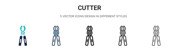 Retter Icon Filled Thin Line Outline Stroke Style Векторная Иллюстрация — стоковый вектор
