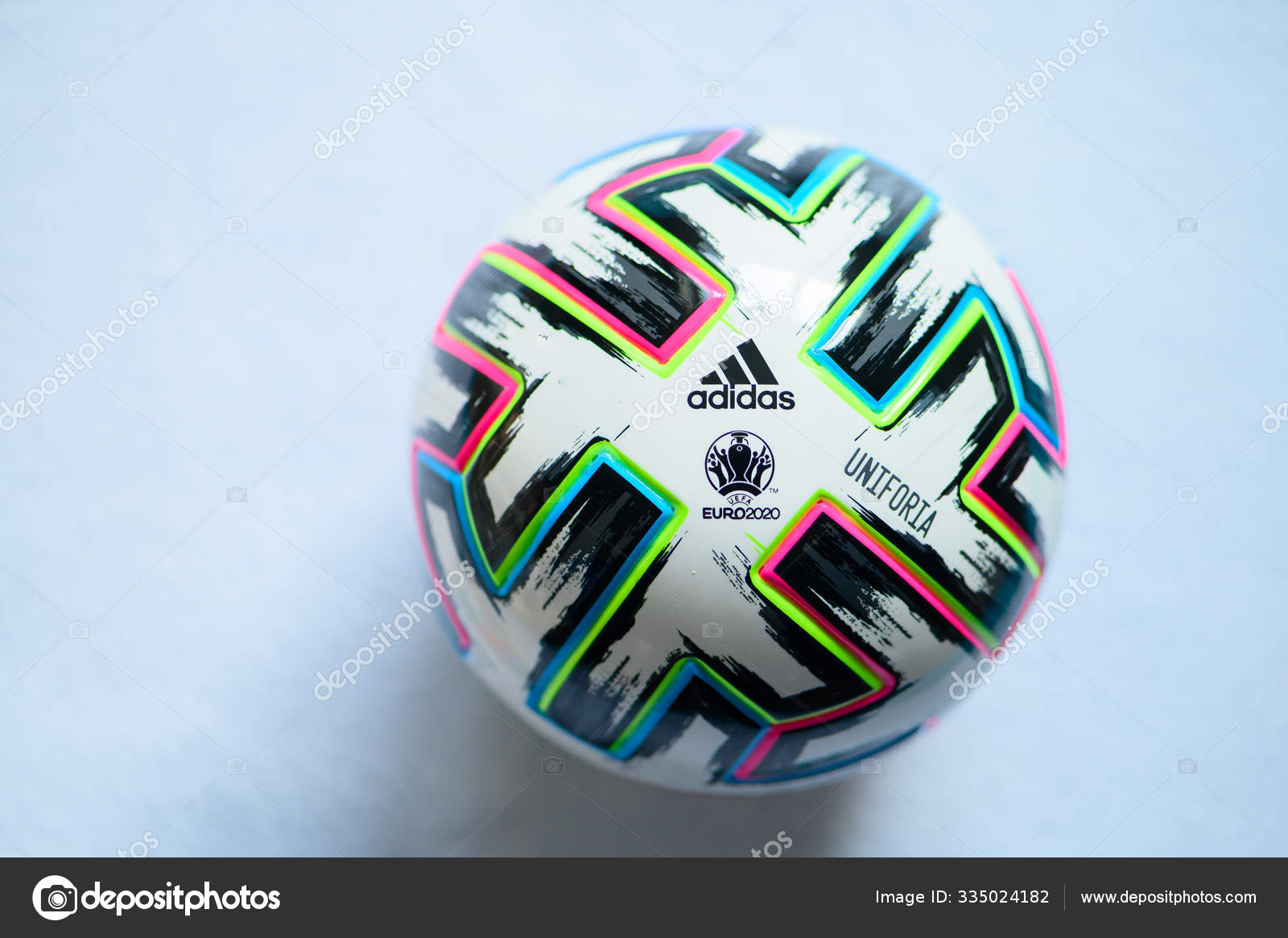 PARIS, FRANCE, JANUARY. 20. 2020: Adidas Uniforia, official tournament ball  for Euro 2020 – Stock Editorial Photo © kovop58@gmail.com #335024182
