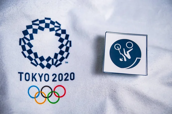 Japan January 2020 Sykling Bmx Freestyle Icon Sommer Tokyo 2020 – stockfoto