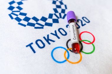 Tokyo, Japonya, Mart. On bir. 2020: Pozitif Kan Testi, Coronavirus ve Tokyo 2020 Yaz Olimpiyatları