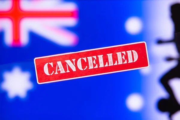 CANCELLED football in Australia due Coronavirus Covid-19.