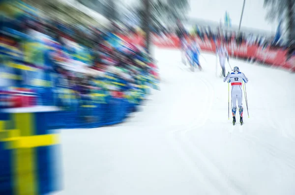 Nordic Sífutó Világbajnokság Alatt Illusztráció Kép Téli Játék Pyeongchang 2018 — Stock Fotó