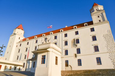 Bratislava Şatosu Sonbaharda, Slovakya