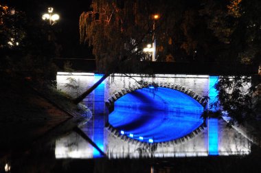 Riga'da köprü