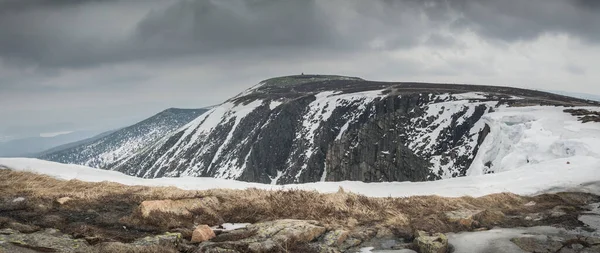 Uitkijkpunt Voor Sneeuwketels Uitzicht Rotsen Vanaf Toeristische Route — Stockfoto