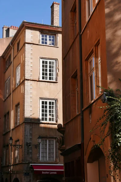 Cidade de Lyon, na região de rhone alpes, na frança — Fotografia de Stock