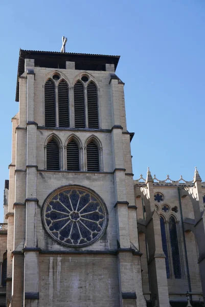 Stad, i Lyon, i Rhone Alpes regionen i Frankrike — Stockfoto