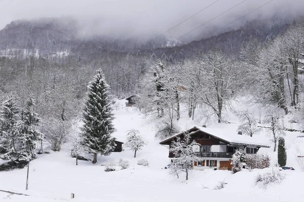프랑스 몽블랑산 기슭에서의 휴일 — 스톡 사진