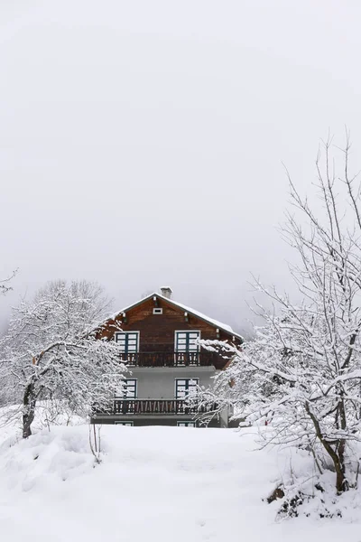 Wakacje u podnóża Mont Blanc, Francja — Zdjęcie stockowe