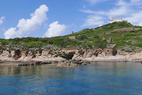 Dovolená na ostrově krásy, na jižní Korsice. — Stock fotografie