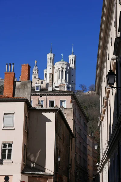 프랑스의 론 알프 지역에 있는 리옹의 도시 올레 노스 — 스톡 사진