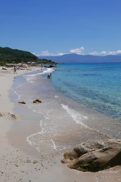 Vacaciones en la isla de la belleza, en el sur de Córcega . — Foto de Stock