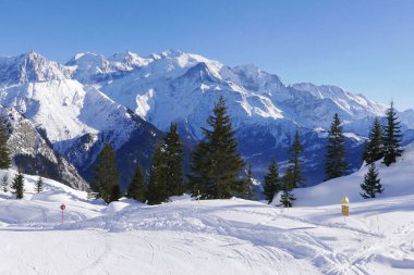 Mont Blanc, Fransa 'da tatil