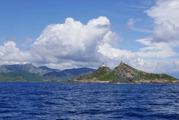 コルシカ島南部の美しさの島での休日. — ストック写真