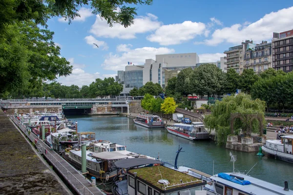 Entdeckung von Paris und dem Seine-Ufer, Frankreich — Stockfoto