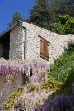 Forcalquier 'in çevresindeki Alpes de Haute Provence, Fransa