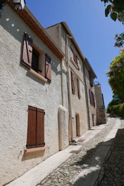 Forcalquier 'in çevresindeki Alpes de Haute Provence, Fransa