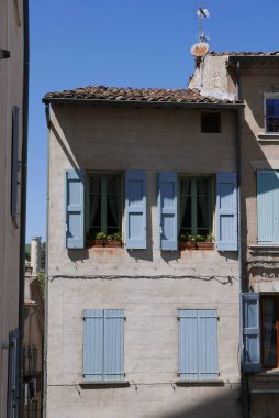 Forcalquier 'in çevresindeki Alpes de Haute Provence, Fransa