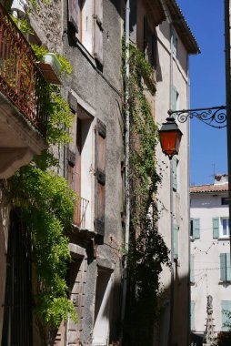 Forcalquier 'in çevresindeki Alpes de Haute Provence, Fransa