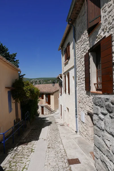 Kolem Forcalquier v Alpes de Haute Provence, Francie — Stock fotografie