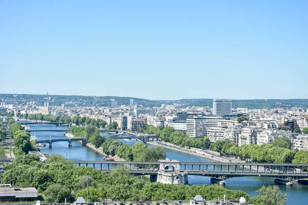 Visit of Paris and its monuments, capital of France in summer — Stock Photo, Image