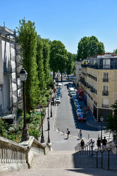 Párizs és műemlékeinek megtekintése, Franciaország fővárosa nyáron — Stock Fotó