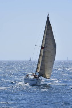 deniz gezisi Marsilya şehri ve dereler etrafında