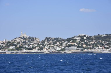 deniz gezisi Marsilya şehri ve dereler etrafında