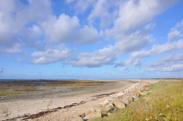 Descoberta das costas da Bretanha, sulco de Talbert — Fotografia de Stock