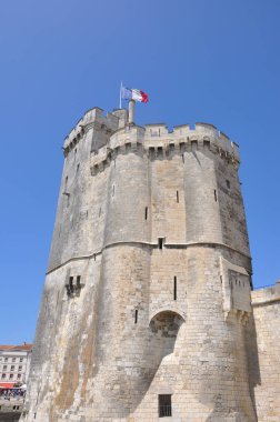 Fransa 'nın La Rochelle şehrinde turistik bir yer
