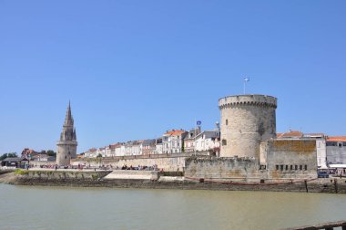 Fransa 'nın La Rochelle şehrinde turistik bir yer