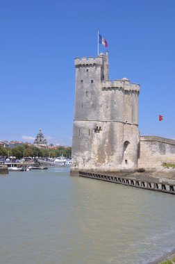 Fransa 'nın La Rochelle şehrinde turistik bir yer