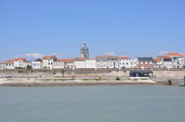 Fransa 'nın La Rochelle şehrinde turistik bir yer
