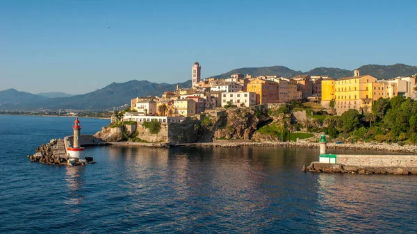 Puerto Isla Belleza Córcega Francia — Foto de Stock