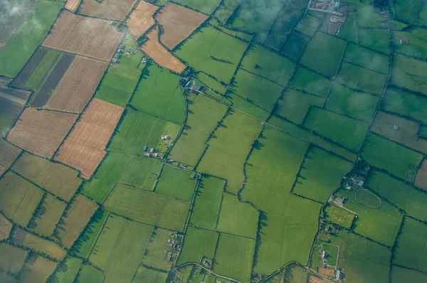 空から見たアイルランドの風景野生の自然 — ストック写真