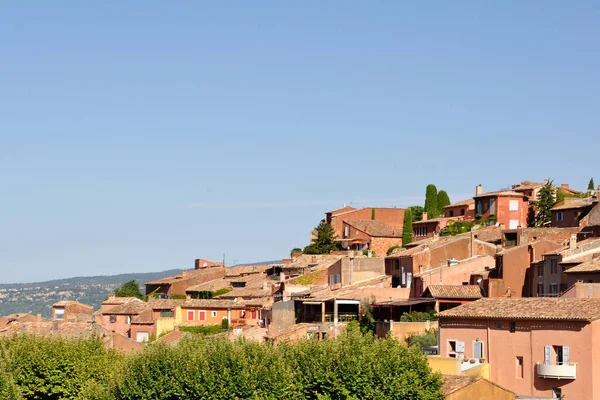 Village Vaucluse Roussillon Bonnieux Vineyard Village France — Stock Photo, Image