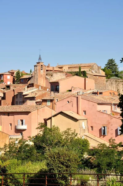 Village Vaucluse Roussillon Bonnieux Vineyard Village France — Stock Photo, Image