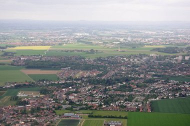 Fransa 'da hava manzarası, uçakla uçmak, Fransa