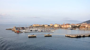 Güney Korsika 'nın güzel manzarası, Ajaccio, Fransa