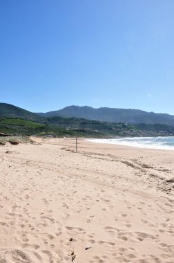 Güney Korsika 'nın güzel manzarası, Ajaccio, Fransa