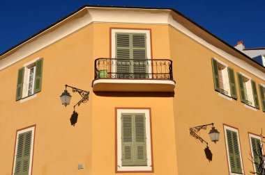 Güney Korsika 'nın güzel manzarası, Ajaccio, Fransa